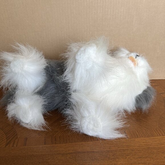 English Sheepdog Shaggy Dog Puppy Luigi Amani Stuffed Animal Korea 15" - Picture 14 of 17